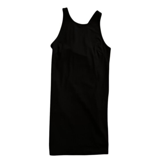 Lululemon Early Morning Dress in Black Pockets Mini Dress Tank Dress Size 4 - Picture 7 of 10